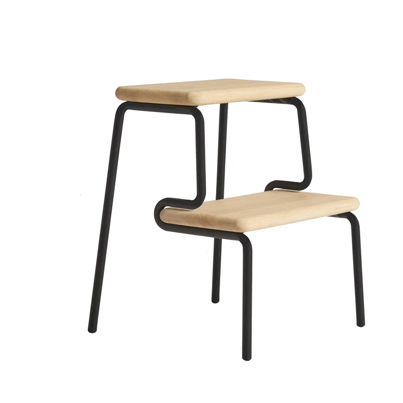 Woud Slalom Step Stool