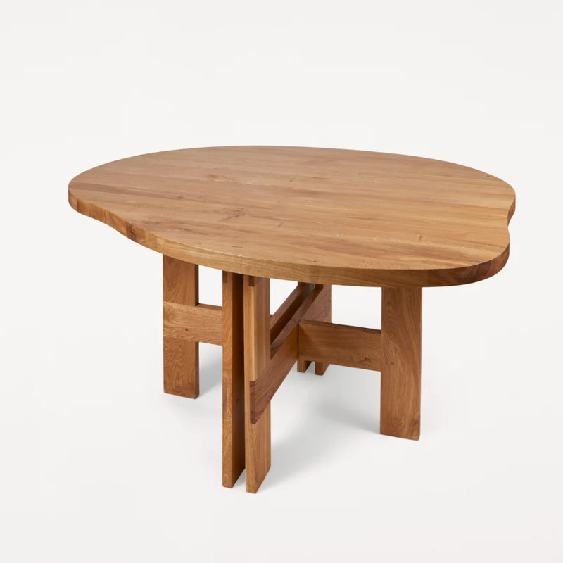 Frama Farmhouse Trestle Table Pond