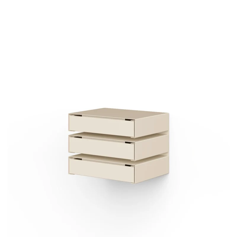 Util KGT Wall Drawers 3 Horizontal