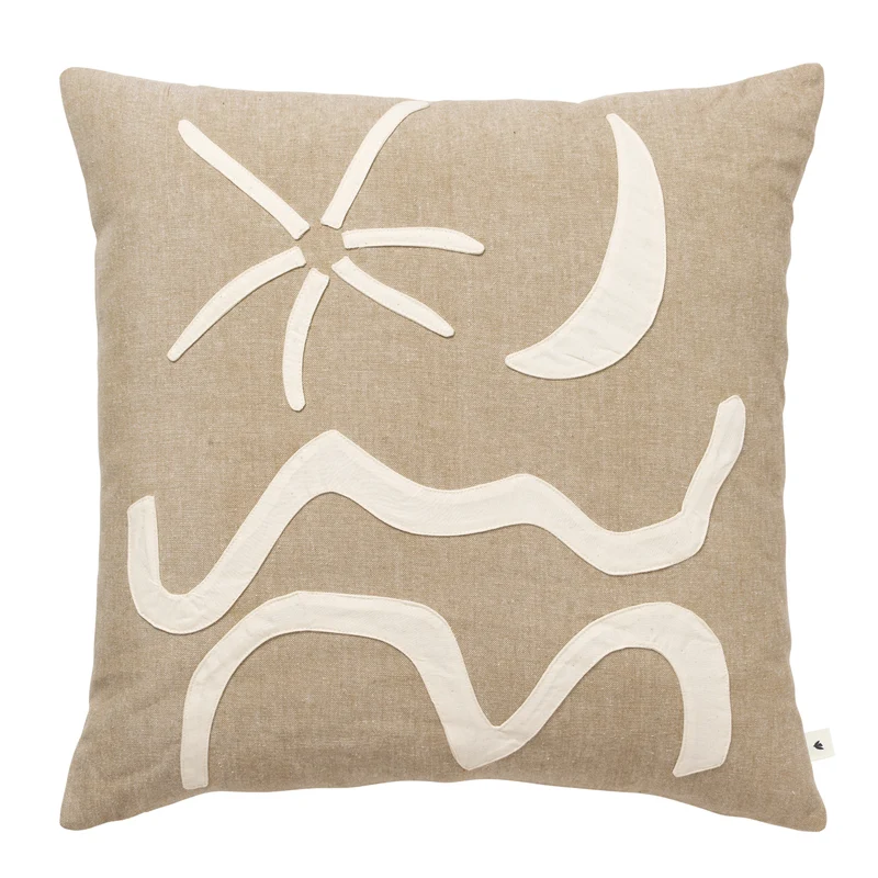 Ferm Living Kove Applique Cushion