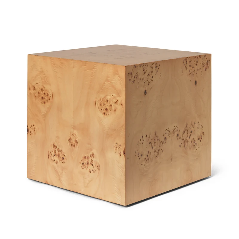 Ferm Living Burl Cube Side Table