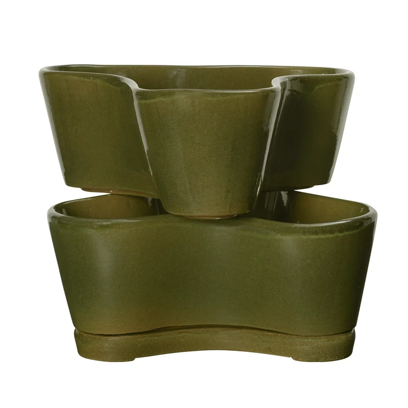 Ferm Living Gemi Stackable Planters - Set of 2