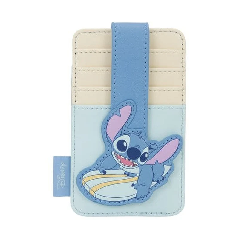 Disney by Loungefly Karten-Etui Lilo & Stitch Animal Friends Surfing