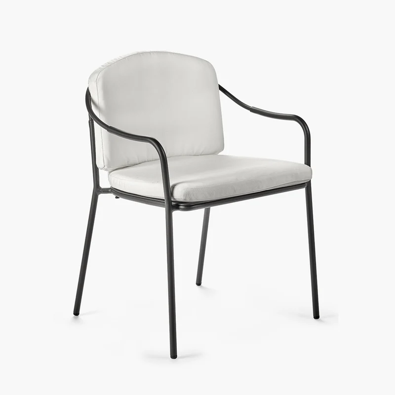 Serax Patio Outdoor Chair with Armrests