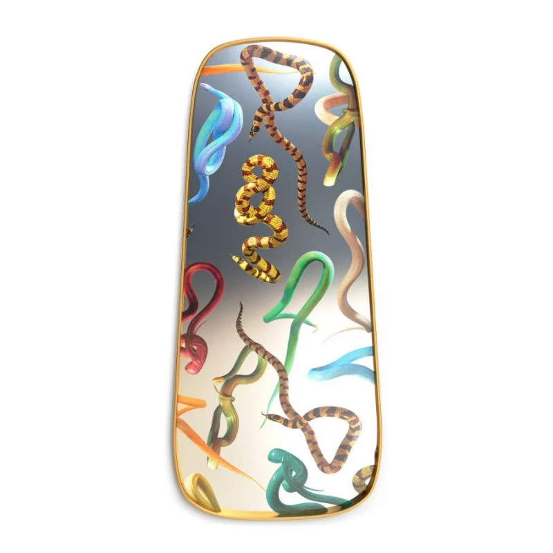 Seletti Gold Frame 140 cm Mirror