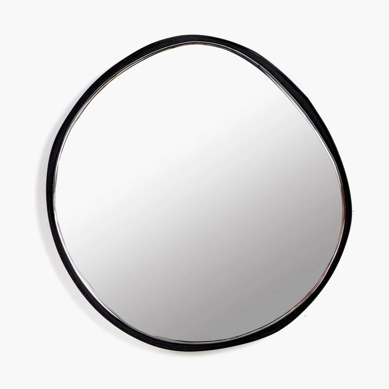 Serax Mirror Black Marie Thick Rim