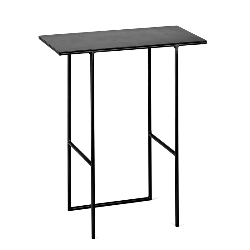 Serax Side Table Cico Black Metal Sculptures