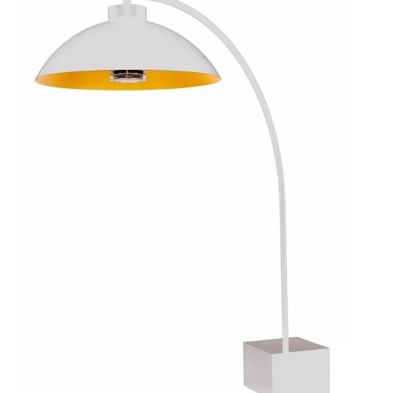 Heatsail Dome Patio Heater + Lamp - White Version