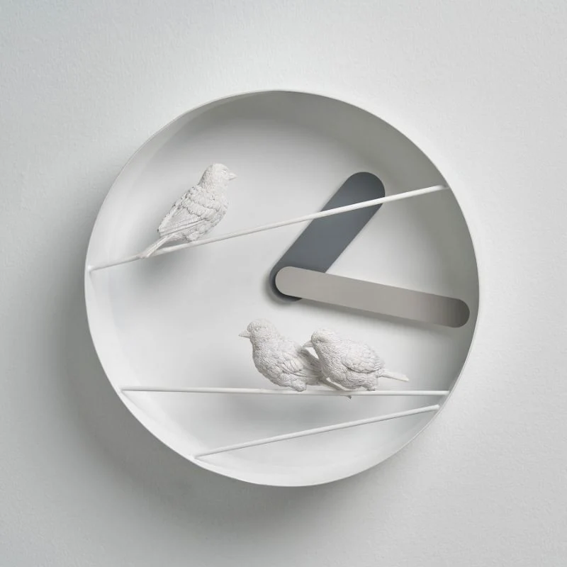 Haoshi Sparrow X Round Clock