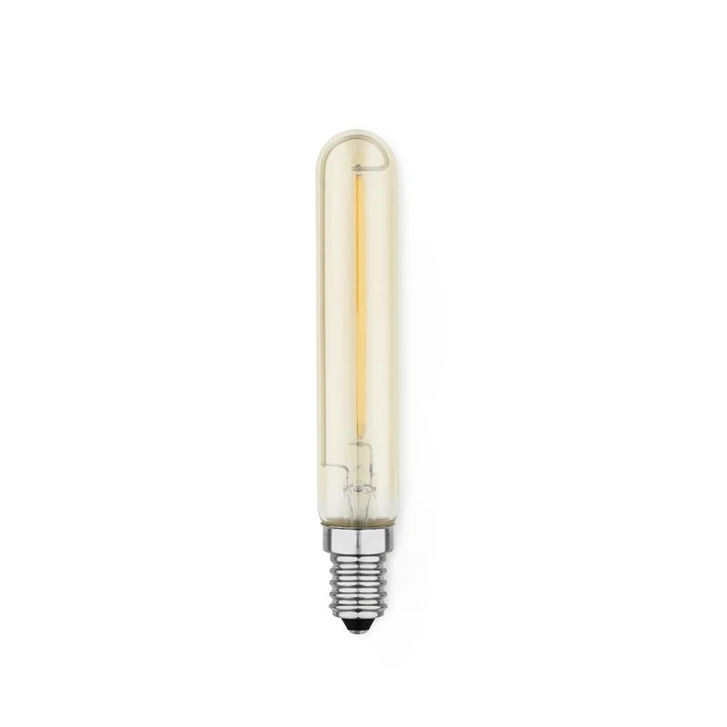Normann Copenhagen Amp LED Bulb E14 T6 Gold Tinted - 100lm 2700K - Not Dimmable