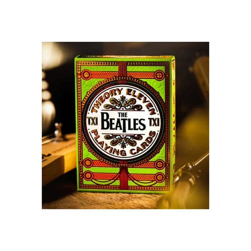 The Beatles Spielkarten Green Version