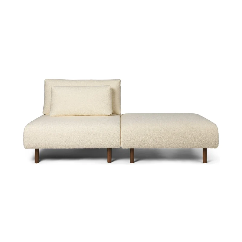 Ferm Living Dase Sofa Center Nordic Bouclé
