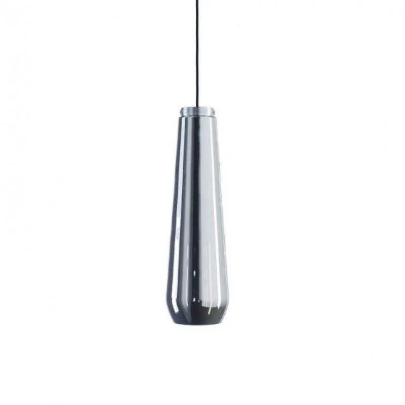 Diesel by Lodes Glass Drop Pendant Lamp (Chrome) - Second Chance