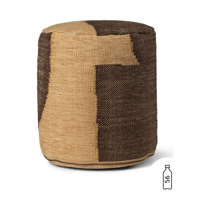 Ferm Living Forene Cylinder Pouf