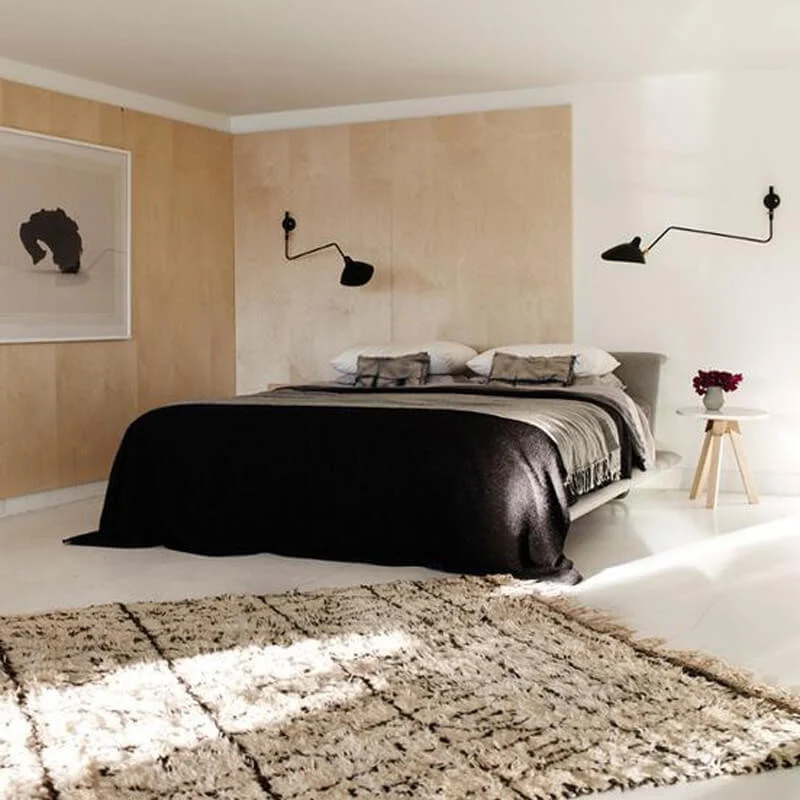 Serge Mouille 1 Rotating Curved Arm Sconce Lamp