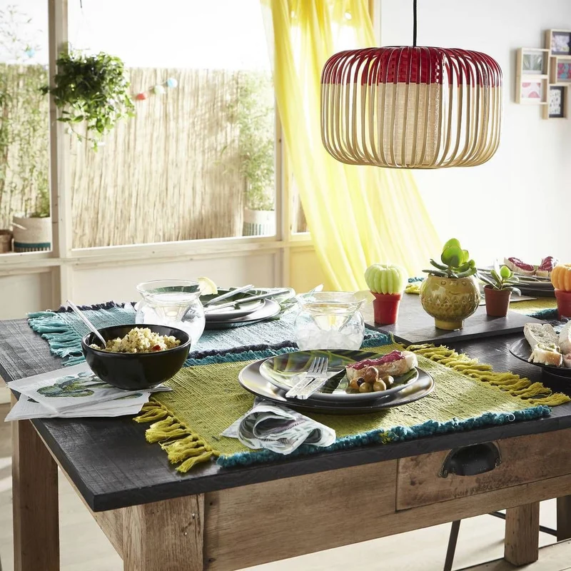 Forestier Bamboo Pendant Lamp