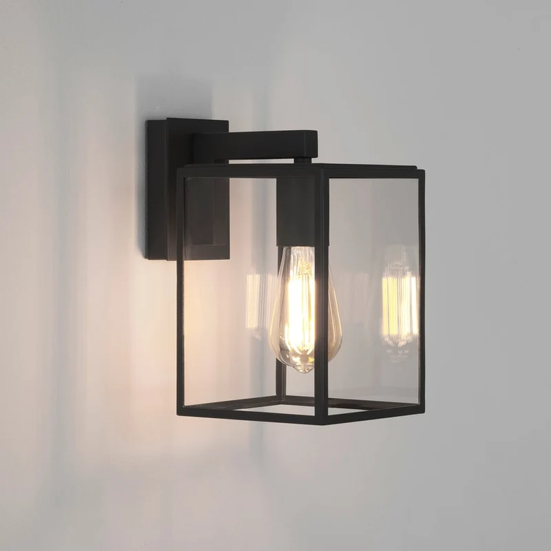 Astro Box Lantern Outdoor Wall Lamp