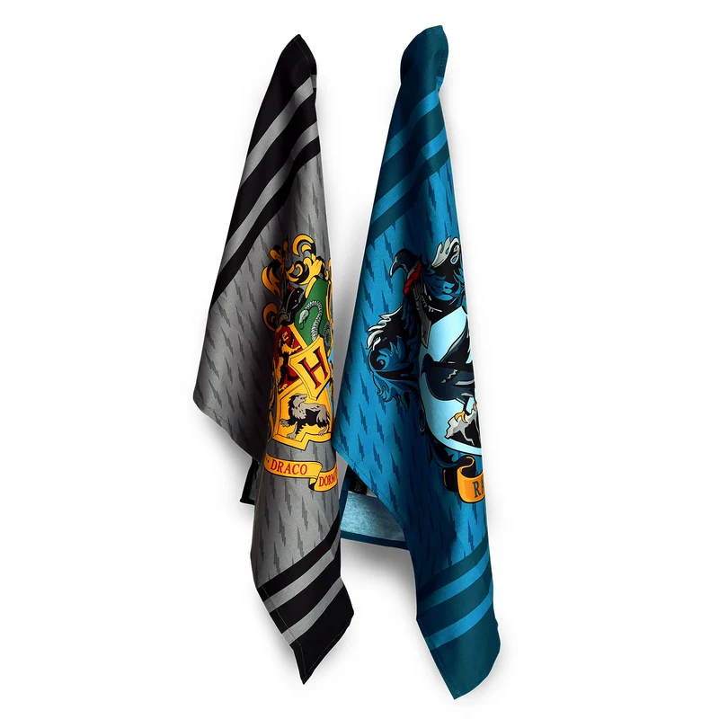 Harry Potter - Ravenclaw & Hogwarts Geschirrtücher Set