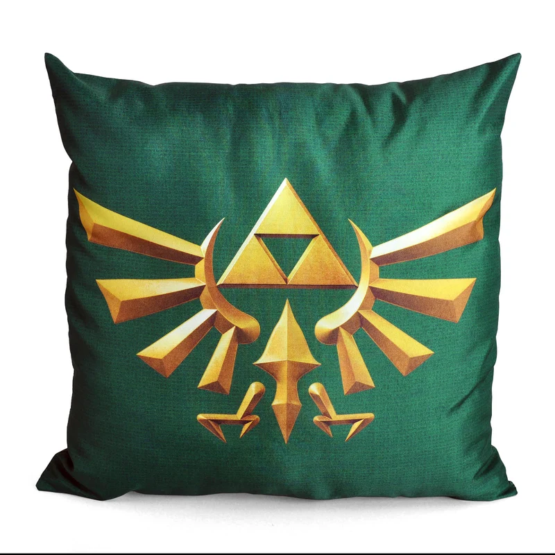 Zelda - Hyrule Triforce Logo Kissen