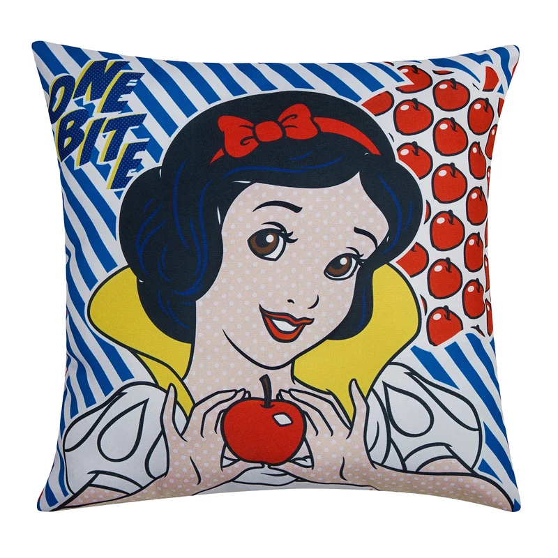 Schneewittchen - One Bite Pop-Art Kissen