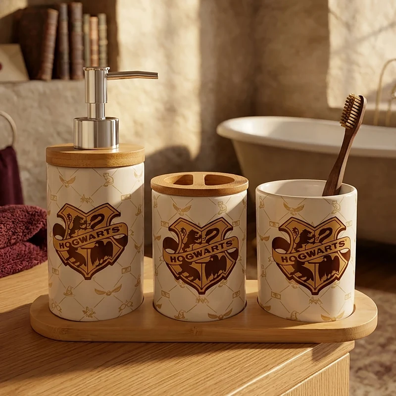 Harry Potter - Hogwarts Wappen Badset 3-teilig