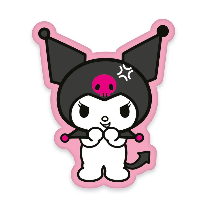 Sanrio Dekokissen Kuromi Smiling 36 cm