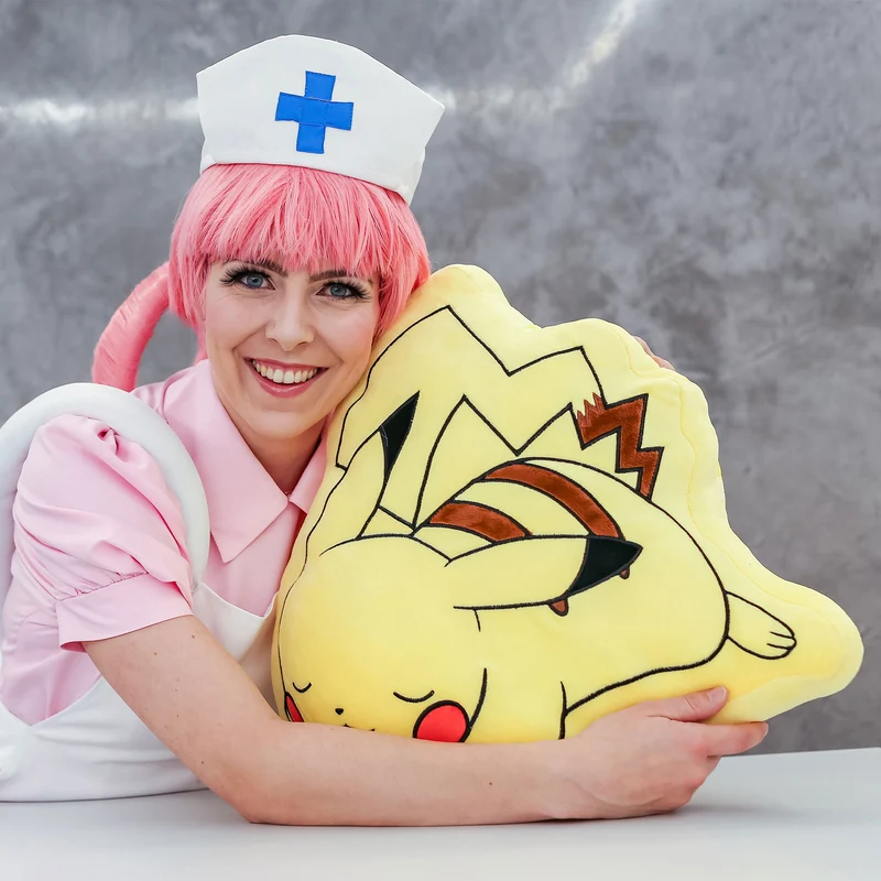 Schlafendes Pikachu Plüschkissen - Pokemon