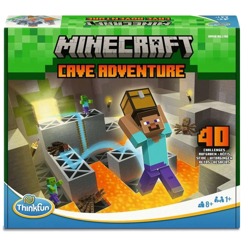 Minecraft Cave Adventure Logikspiel