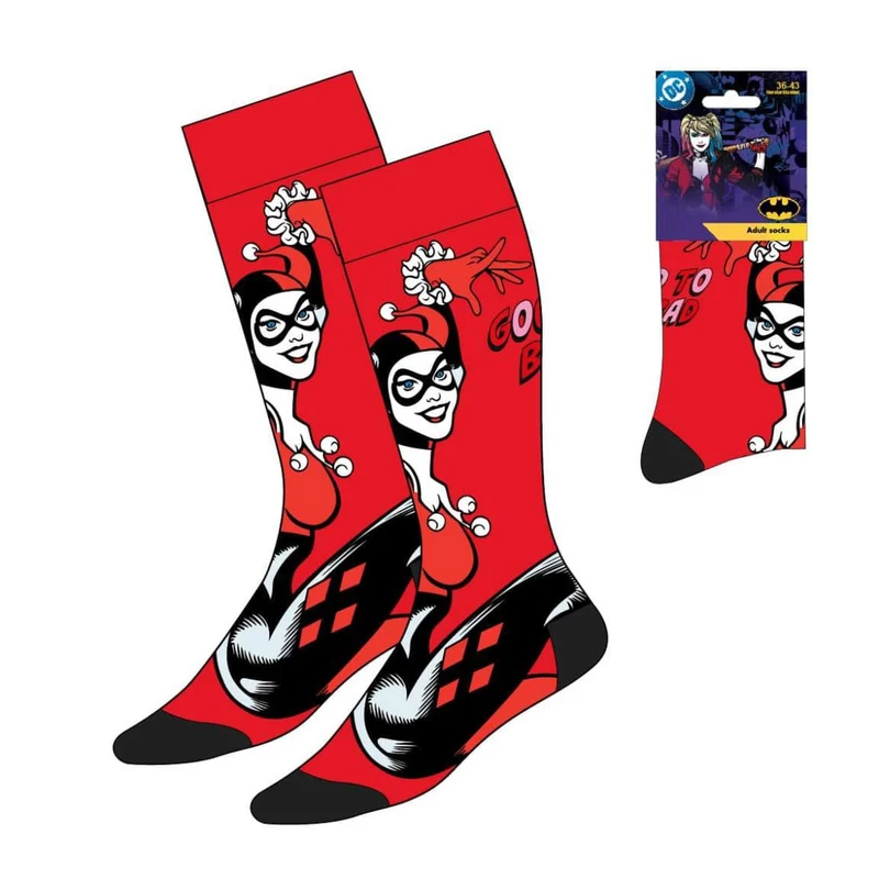 DC Comics Socken Harley Quinn Good to Bad 36-43